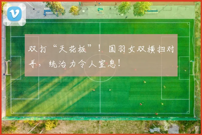 双打“天花板”！国羽女双横扫对手，统治力令人窒息！